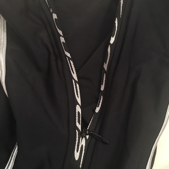 Speedo Black Front Zip Vintage Onepiece - Picture 4 of 7